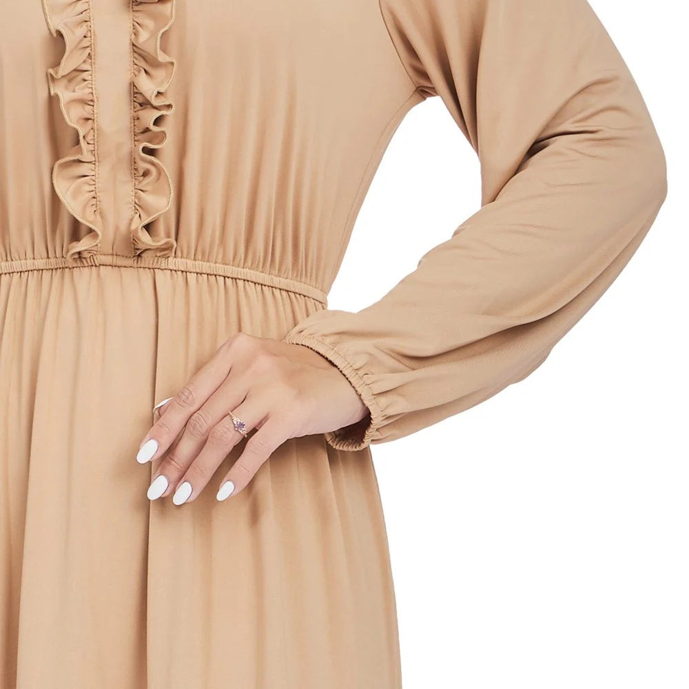 Knitted Abaya Dress #25T943