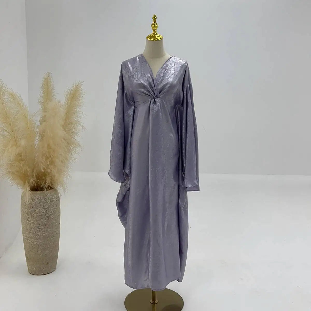 Sparkling Bronzing Farasha Abaya Dress