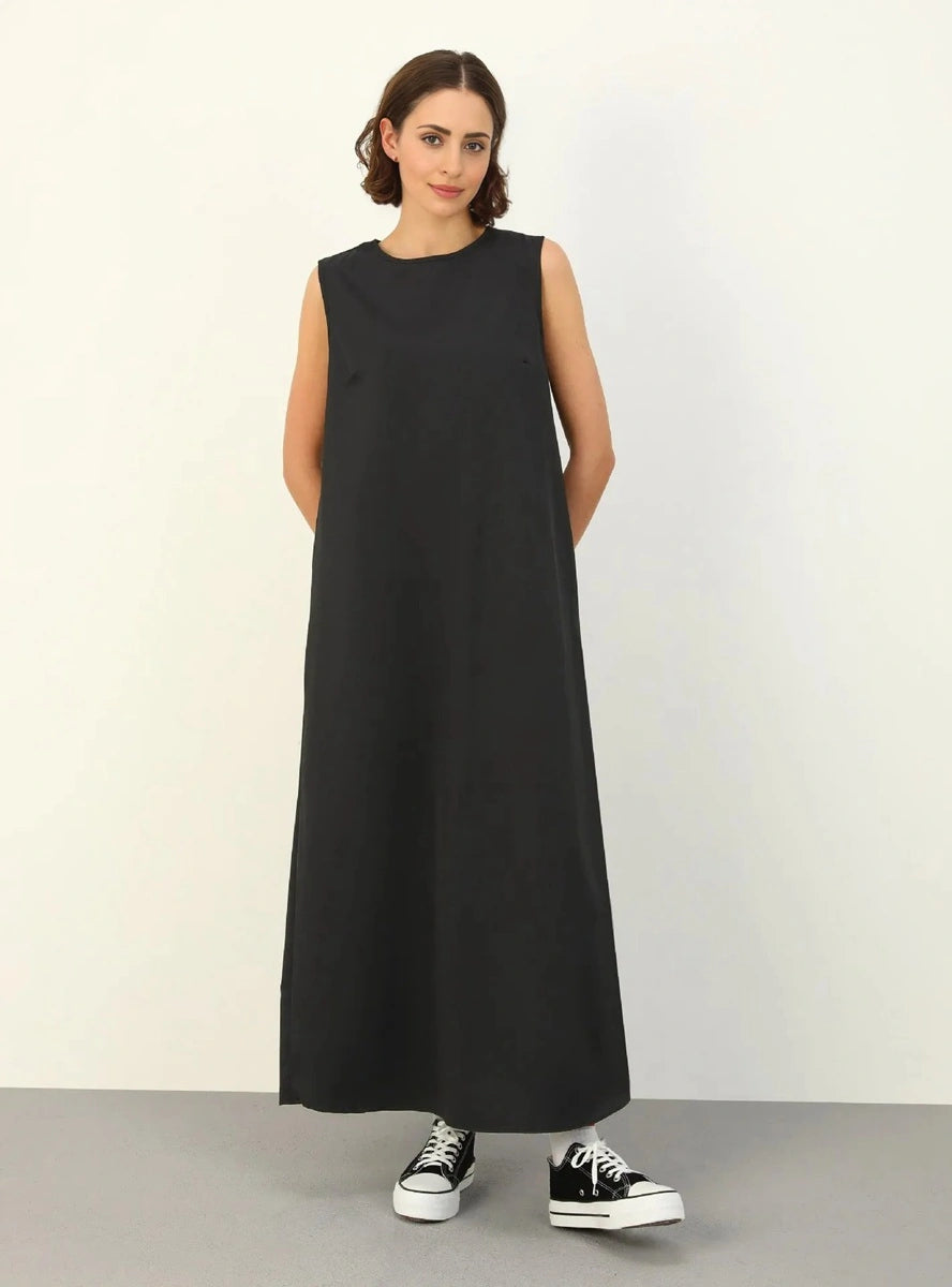 Muslim Women Sleeveless Underdress Inner Slip Under Dress #25456 Urgarment Muslim Women Sleeveless Underdress Inner Slip Under Dress #25456 Urgarment