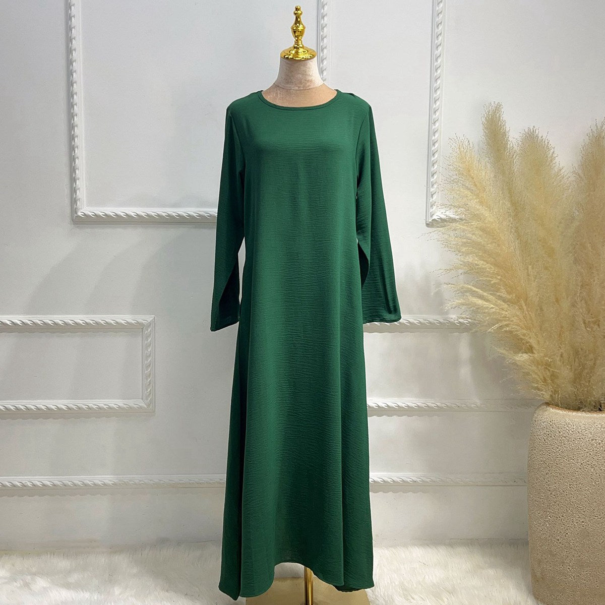 17 Color Options Abaya Dress For Women Arab Turkish Dubai Middle East