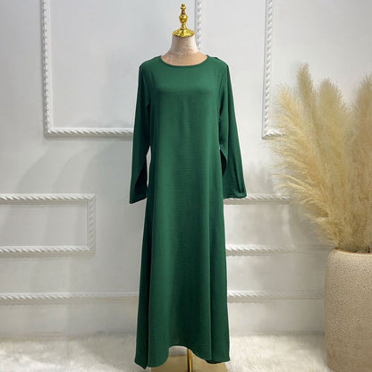 17 Color Options Abaya Dress For Women Arab Turkish Dubai Middle East