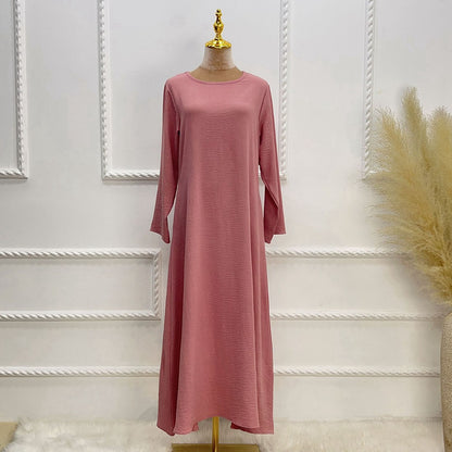 17 Color Options Abaya Dress For Women Arab Turkish Dubai Middle East