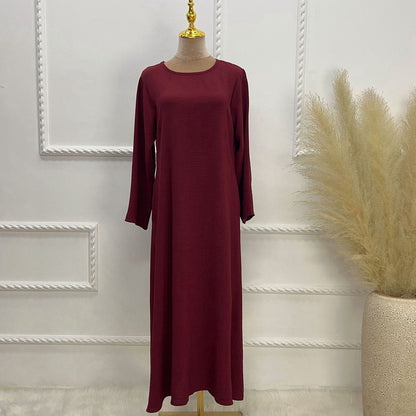 17 Color Options Abaya Dress For Women Arab Turkish Dubai Middle East