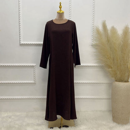 17 Color Options Abaya Dress For Women Arab Turkish Dubai Middle East