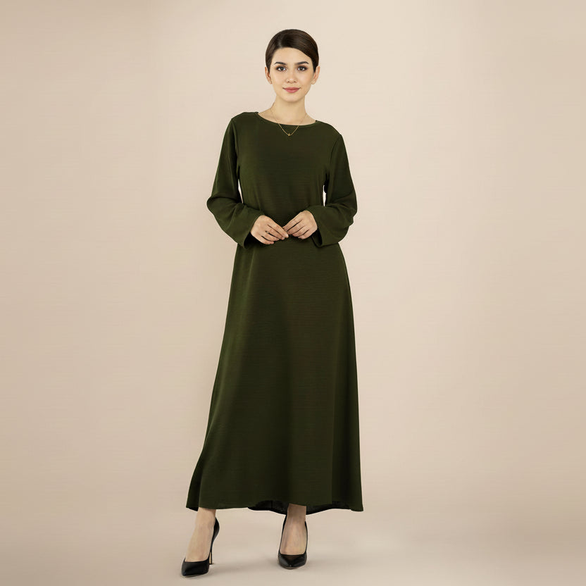 17 Color Options Abaya Dress For Women Arab Turkish Dubai Middle East