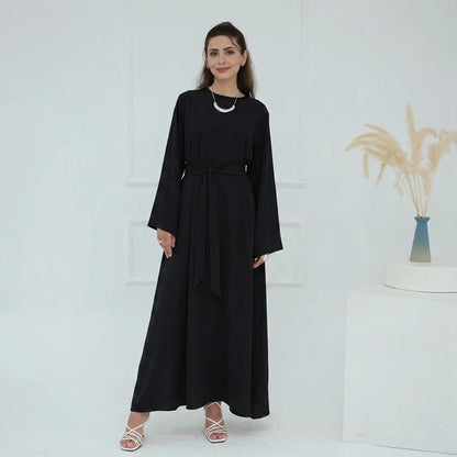 13 Color Options Nida Plain Abaya Dress #251046