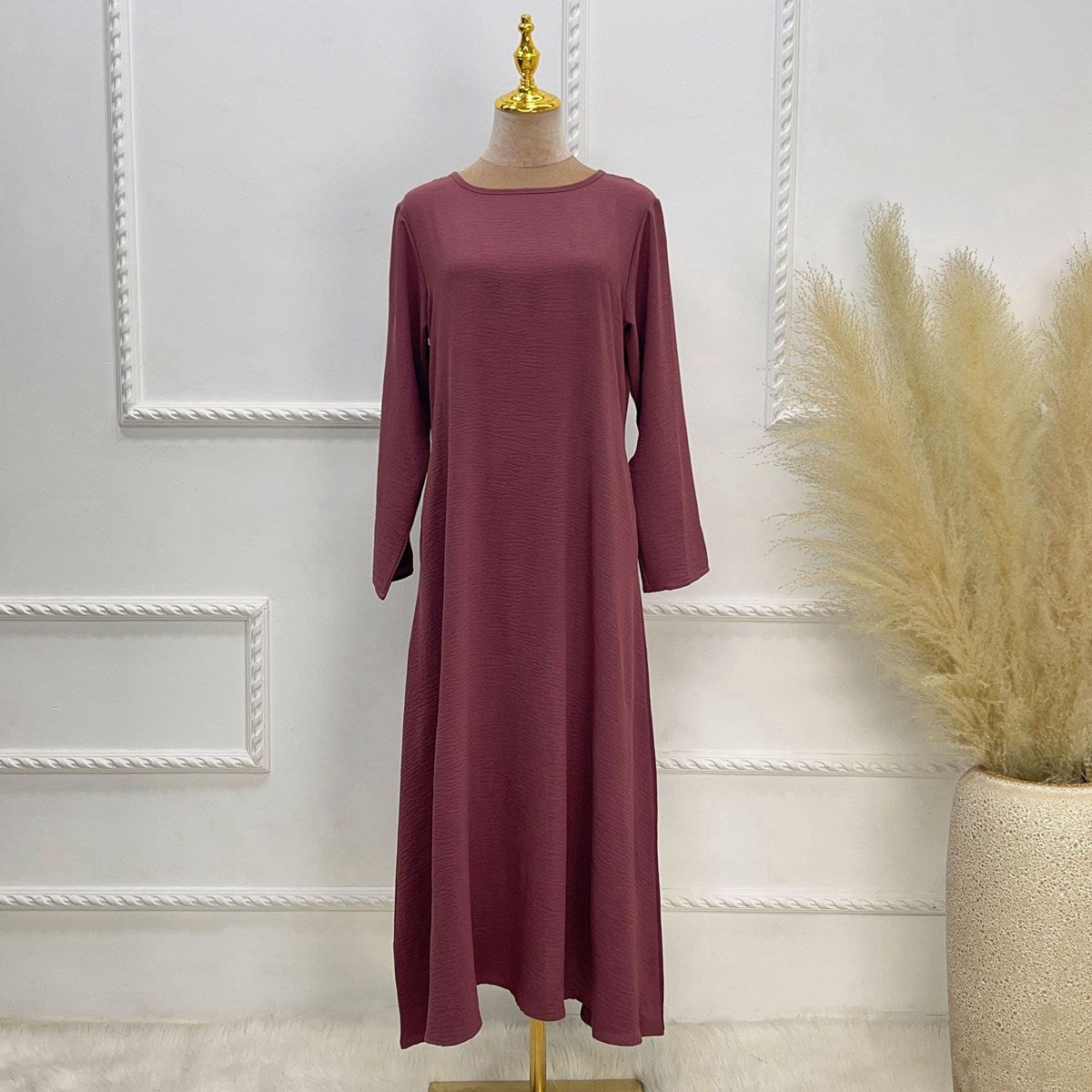 17 Color Options Abaya Dress For Women Arab Turkish Dubai Middle East