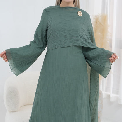 Double Layer Abaya Dress #251088