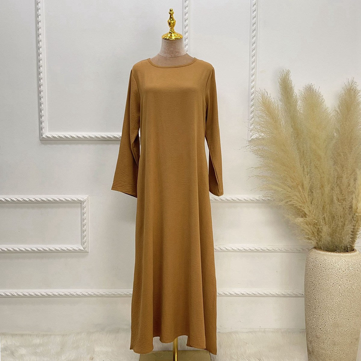 17 Color Options Abaya Dress For Women Arab Turkish Dubai Middle East