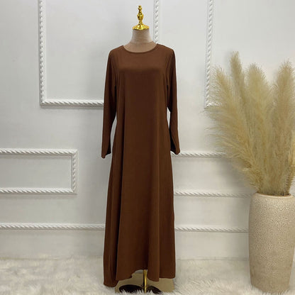 17 Color Options Abaya Dress For Women Arab Turkish Dubai Middle East