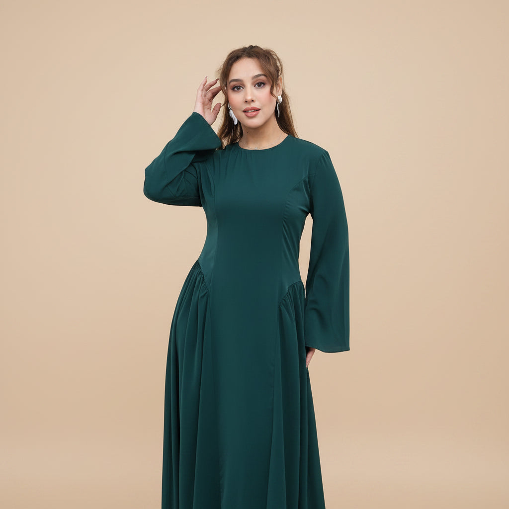 significant other nida long sleeve dress A bold fusion of elegance and edge. The Nida Maxi Dress in Sapphire is made to captivate with its sheer lace panels contrast with a structured bodice. Made to be