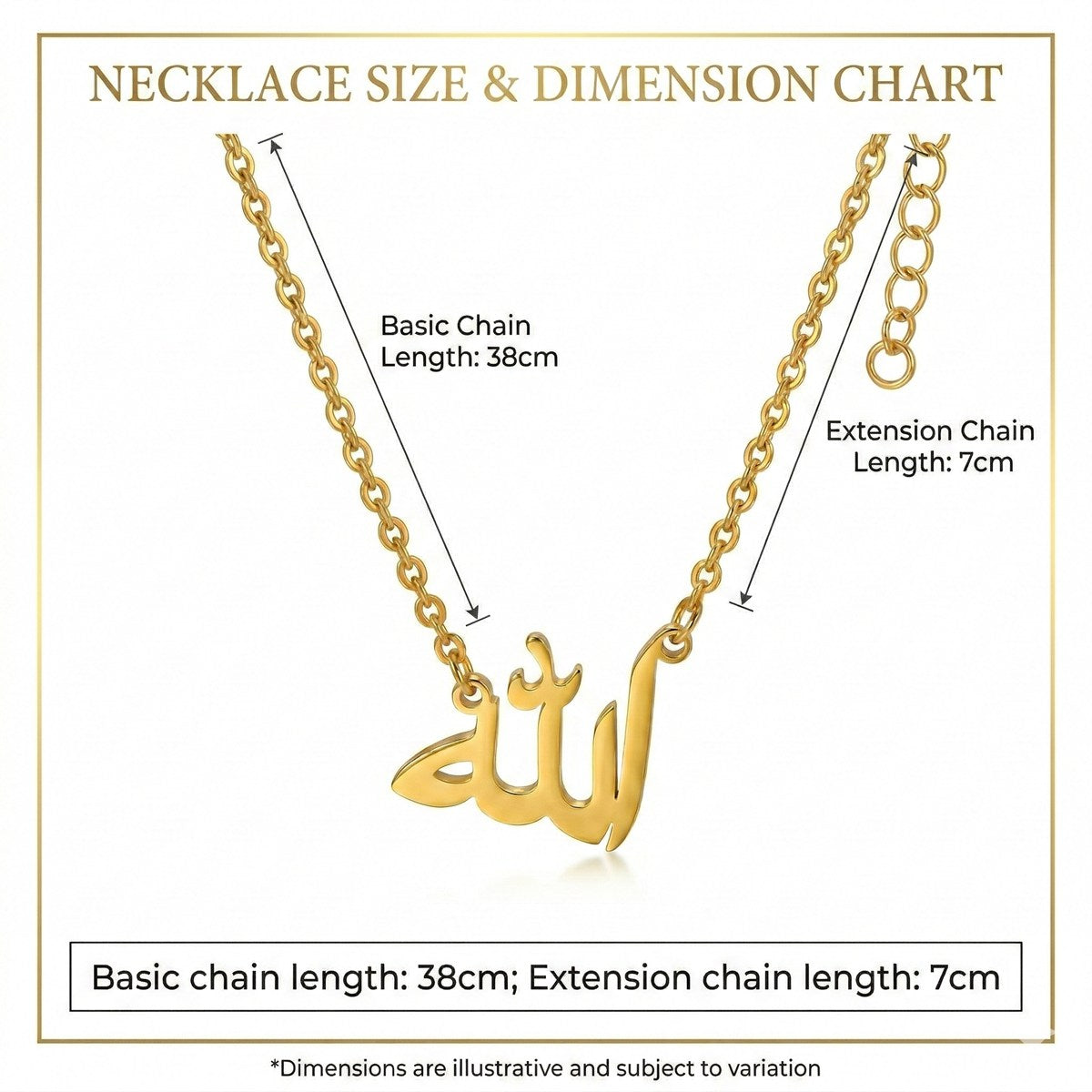 Arabic Necklace Jewelry