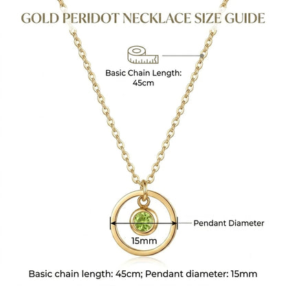Birthstone Necklace- Gold/Silver/Rose Gold - Gift For Mom/Grandmother/Girlfriend - #16