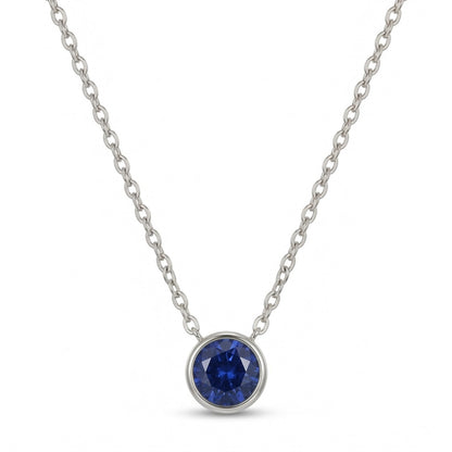 Birthstone Necklace- Gold/Silver/Rose Gold - Gift For Mom/Grandmother/Girlfriend - #15