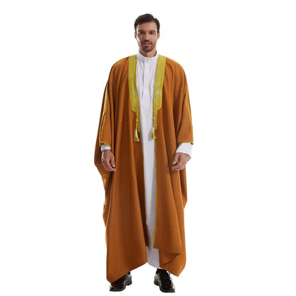 Thick Fabric Middle East Arab Men Bisht