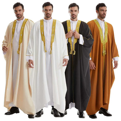 Thick Fabric Middle East Arab Men Bisht