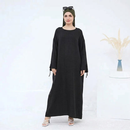 Wrinkle Abaya Dress Daily Wear #24946