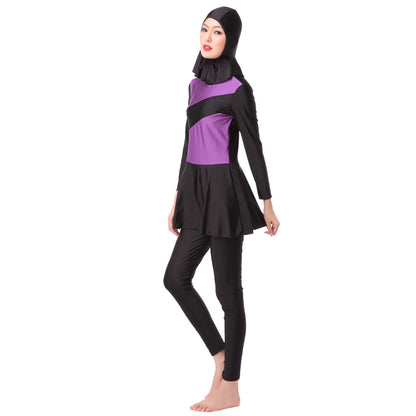 Gray, Purple, Orange
