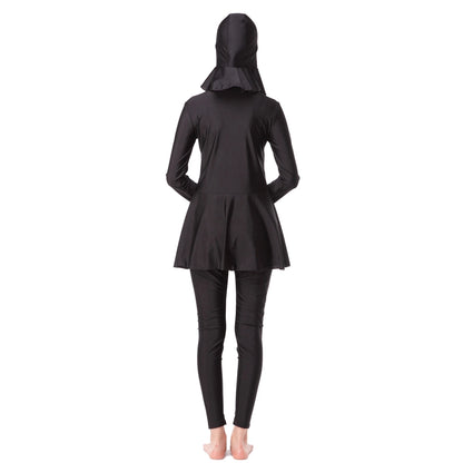3 Pieces Set Muslim Women Burkinis Swimwear Swimsuit Bathing Suit #2510D