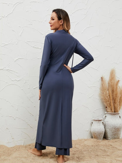 Muslim Women 3 Pieces Set Burkinis Swimwear Swimsuit #2611023