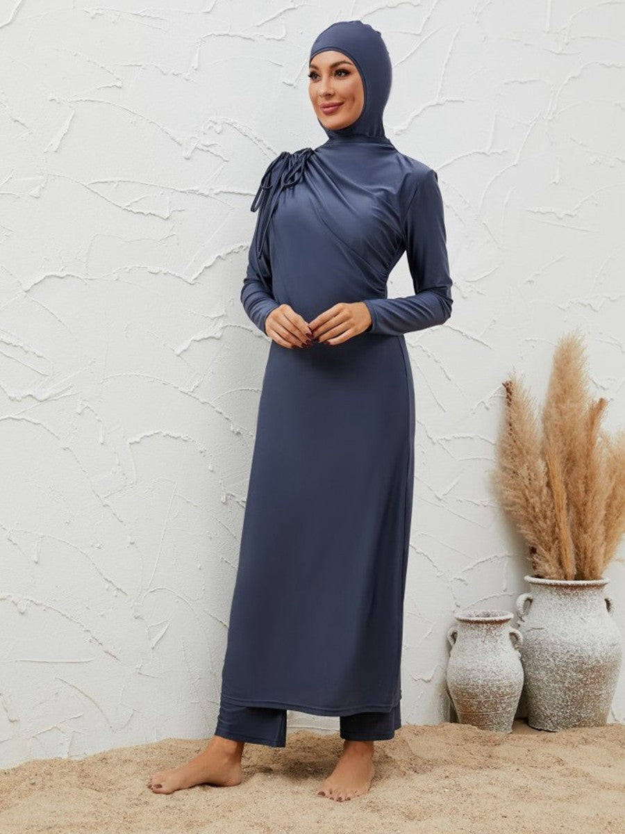 Muslim Women 3 Pieces Set Burkinis Swimwear Swimsuit #2611023