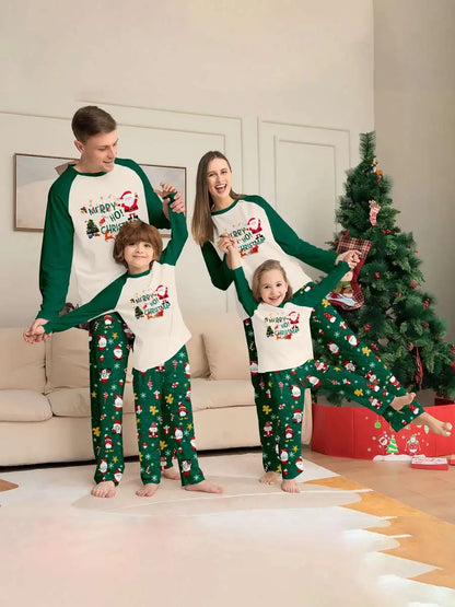 Christmas Pajamas Sets Family Matching Pjs Suit