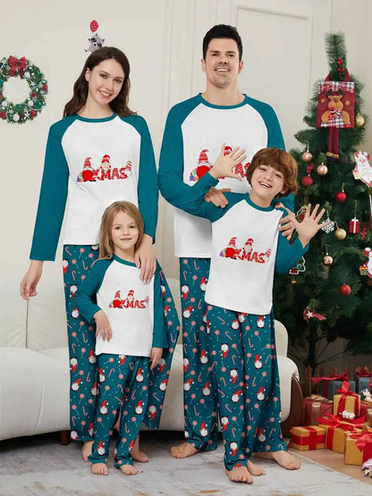 Christmas Matching Family Pajamas Pjs Set #24589