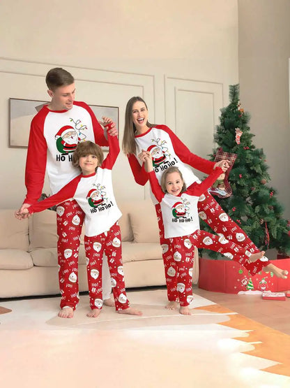 Santa Claus Pjs Family Matching Christmas Pajamas Sets