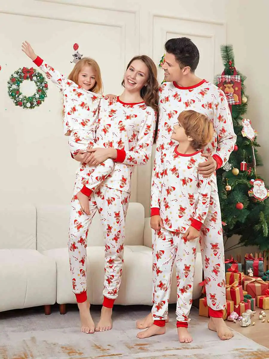 Ginger Man Christmas Matching Family Pajamas Pjs Set #24515