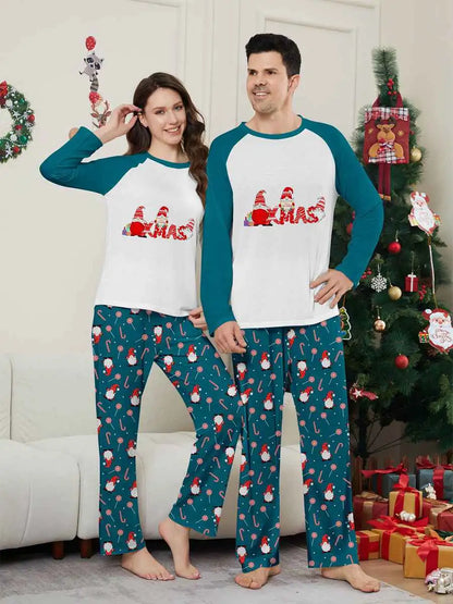 Christmas Matching Family Pajamas Pjs Set #24589