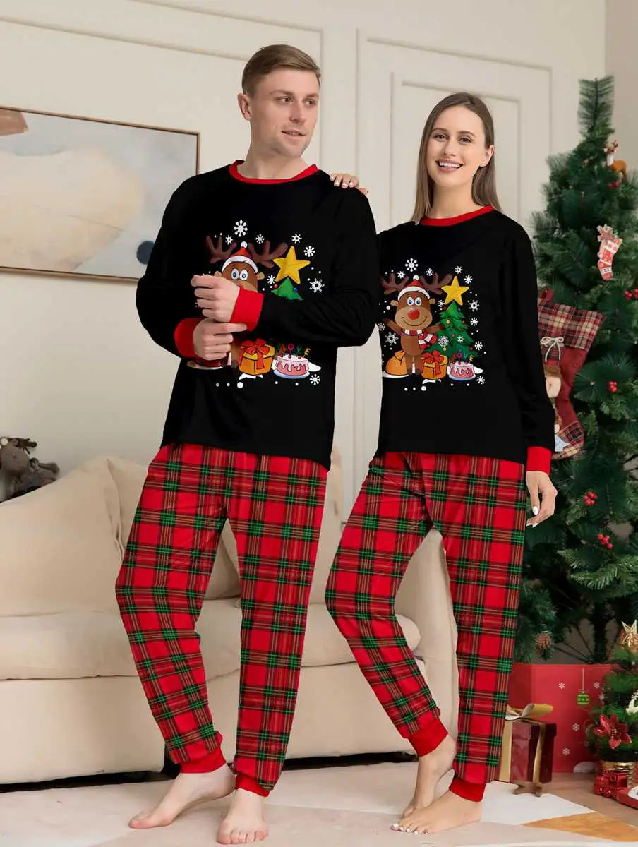 Cute Holiday Matching Family Christmas Pajamas