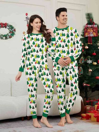 Christmas Tree Matching Family Christmas Pajamas Pjs Set