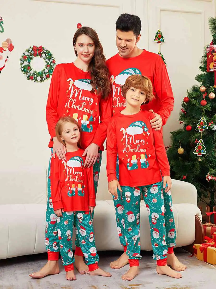 Christmas Pjs Family Matching Christmas Pajamas Sets