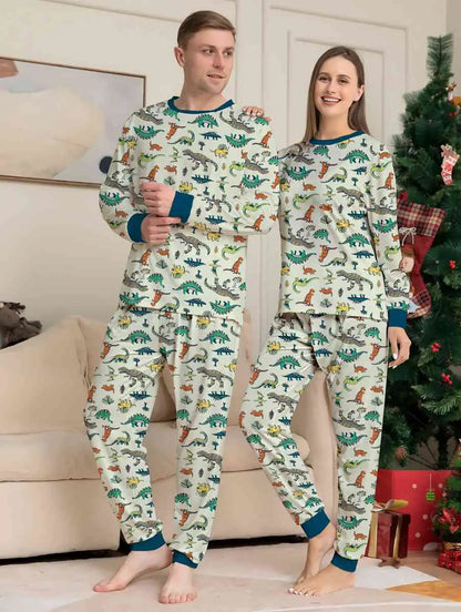 Dinosaur Pjs Matching Family Christmas Pajamas