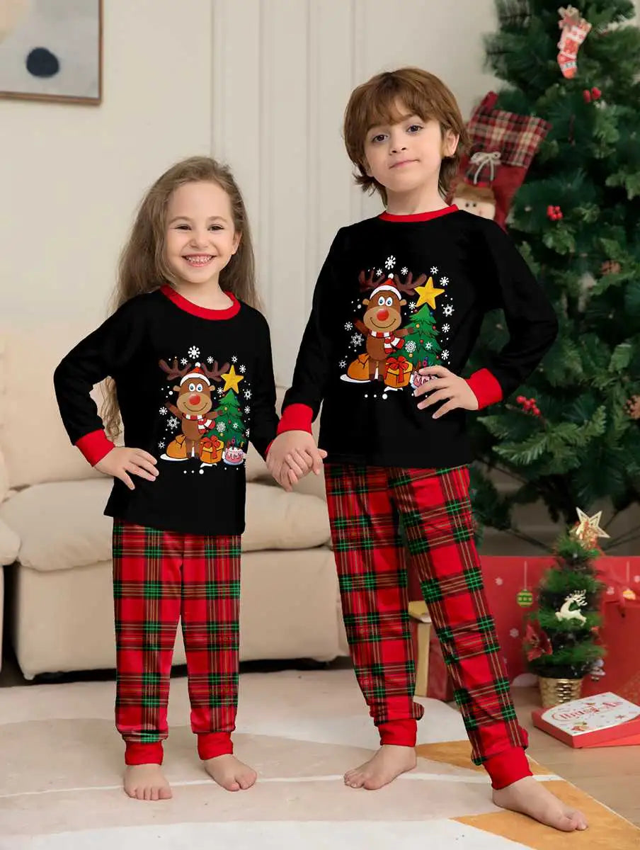 Cute Holiday Matching Family Christmas Pajamas