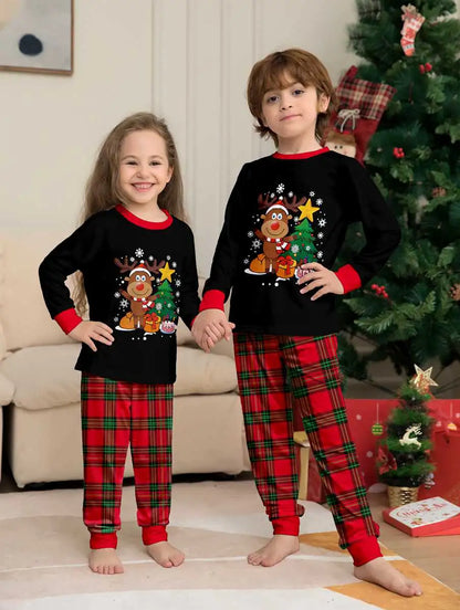 Cute Holiday Matching Family Christmas Pajamas