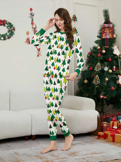 Christmas Tree Matching Family Christmas Pajamas Pjs Set