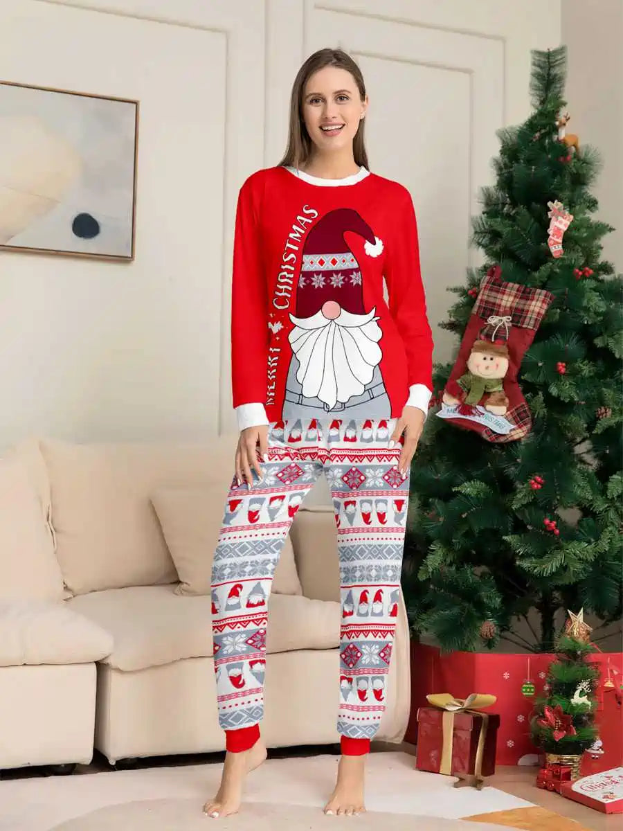 Christmas Matching Family Pajamas Pjs Set Sleepwear #24808