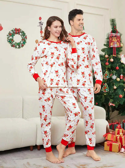 Christmas Matching Family Pajamas Pjs Set #2451