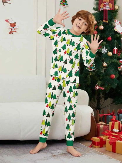 Christmas Tree Matching Family Christmas Pajamas Pjs Set