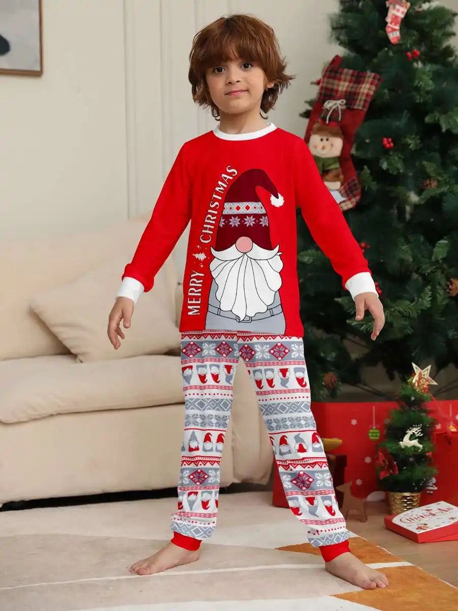 Christmas Matching Family Pajamas Pjs Set Sleepwear #24808