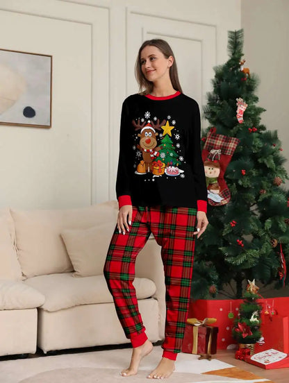 Cute Holiday Matching Family Christmas Pajamas