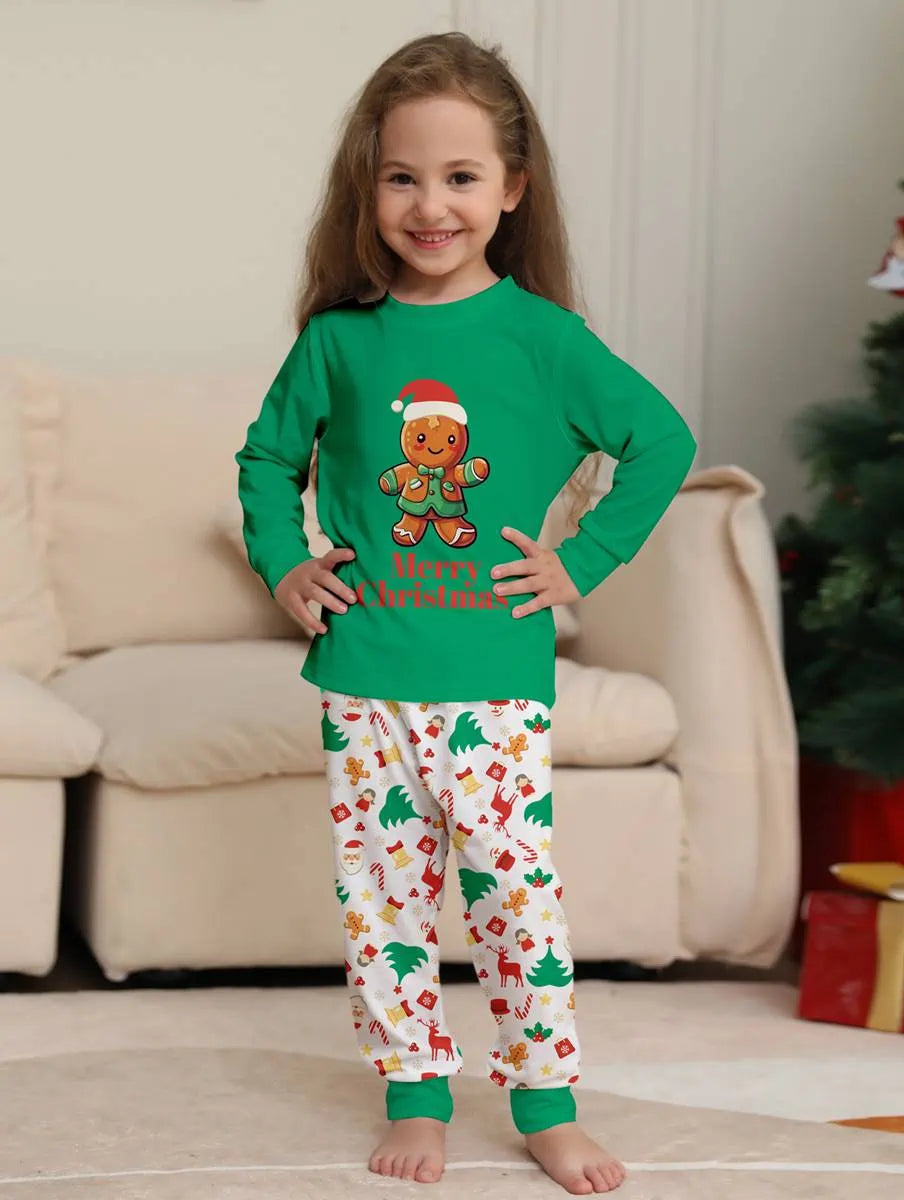 Christmas Matching Family Pajamas Pjs Set #24339