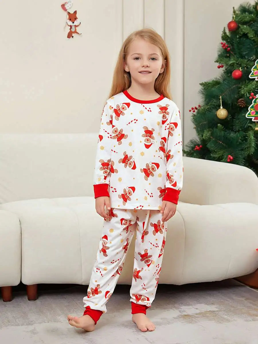 Christmas Matching Family Pajamas Pjs Set #2451