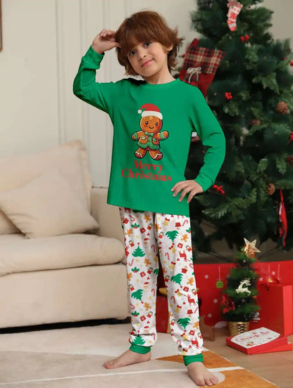 Christmas Matching Family Pajamas Pjs Set #24339