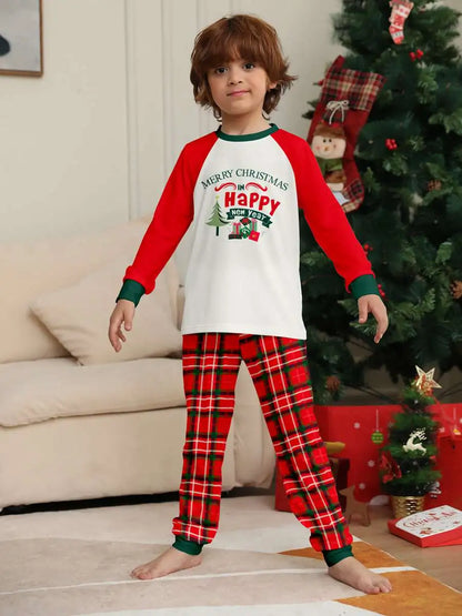 Christmas Tree Printed Family Matching Christmas Pajamas Sets