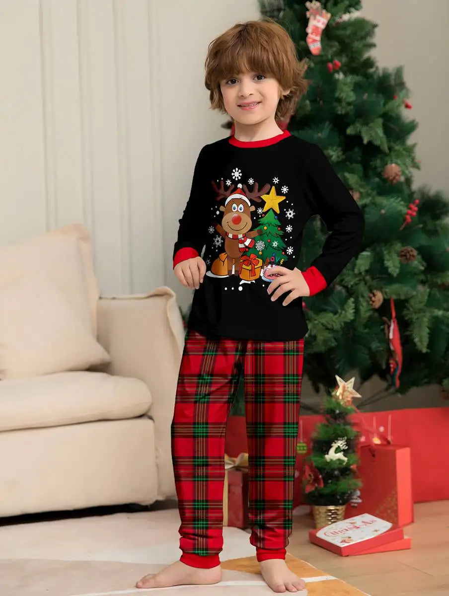 Cute Holiday Matching Family Christmas Pajamas