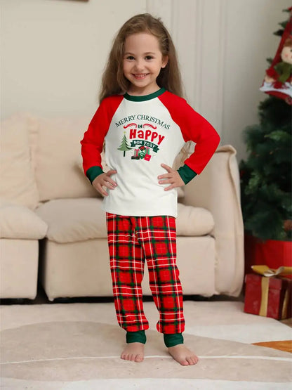 Christmas Tree Printed Family Matching Christmas Pajamas Sets