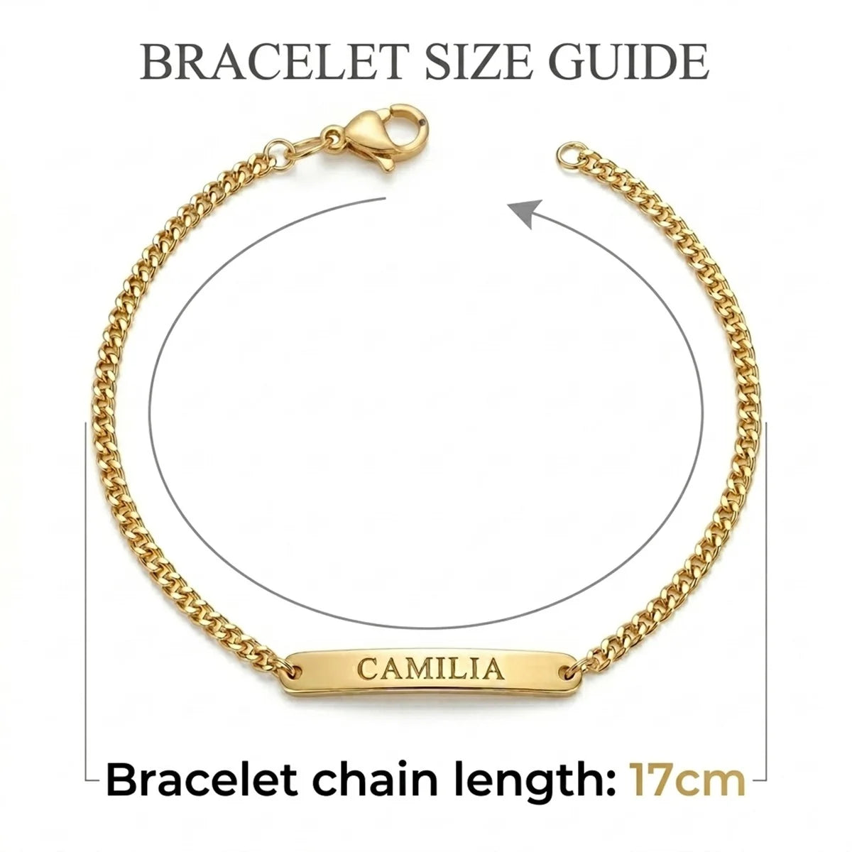 Custom Name Bracelets - Personalized Jewelry - Gold/Silver- Gift For Mom/Grandma/Girlfriend - #BC2