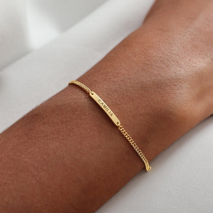 Custom Name Bracelets - Personalized Jewelry - Gold/Silver- Gift For Mom/Grandma/Girlfriend - #BC2